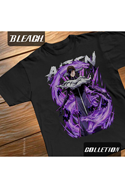 SHINOBIX Bleach Anime Sosuke Aizen Soul Society Oversize T-Shirt