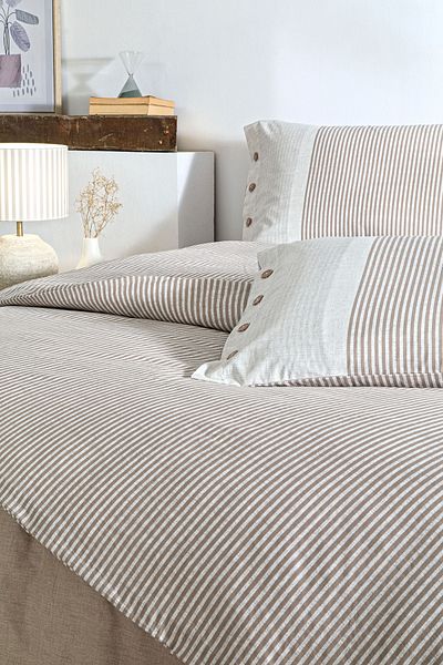 Özdilek Σετ Παπλωματοθήκη King Size Natural Line