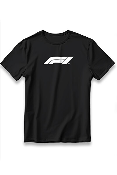 EZG Business تي شيرت قطني كبير الحجم مطبوع للجنسين من F1 - قماش سميك قابل للتنفس