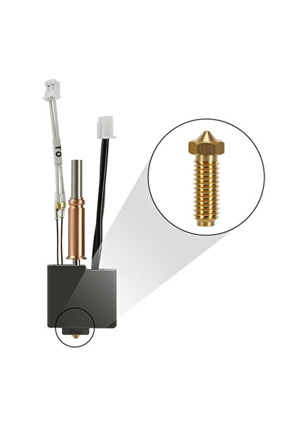 Hobi Mekatronik Anycubic Kobra 3 Hotend Seti(Pirinç Nozzle)