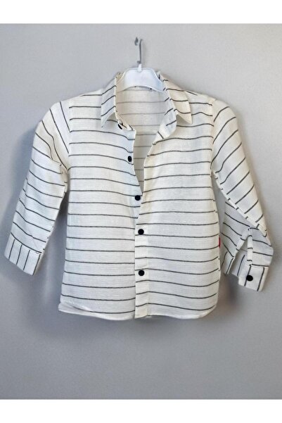 BOBSİ CO Erkek Çocuk Mevsimlik %100 Pamuk Gömlek