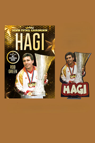 Dokuz Yayınları Benim Futbol Kahramanım Hagi (Poster/Futbolcu Kartları/Biblo  )
