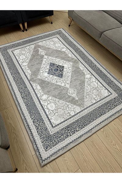 ALLGELSİN غطاء سجادة من الصوف الصغير المرن 4m2 160x230 أو 6m2 200x300 غطاء سجادة مربع بأربعة أو ستة متر