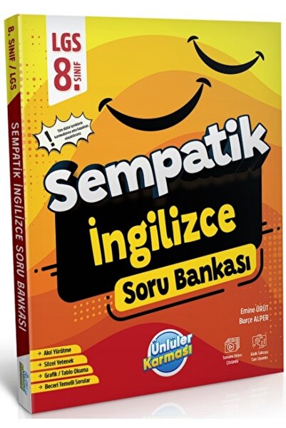 Ünlüler Karması Yayınları 8. Sınıf Lgs Ingilizce Sempatik Soru Bankası