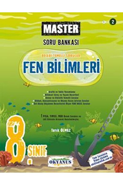 Okyanus Yayınları 8. Sınıf Fen Bilimleri Master Soru Bankası
