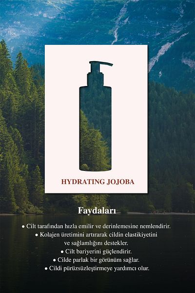 Clara Hygienics مرطب زيت الجوجوبا 200 مل - لوشن يومي للجسم، للبشرة العادية والجافة