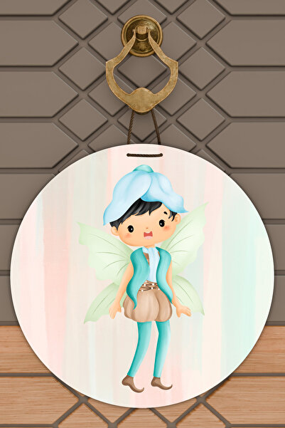 Dormot Home Ornament pentru ușă pentru cameră pentru copii cu imprimare digit...