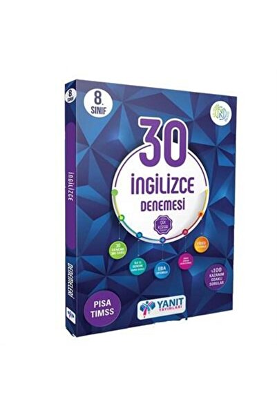 Yanıt Yayınları 8. Sınıf Ingilizce 30 Lu Branş Denemesi