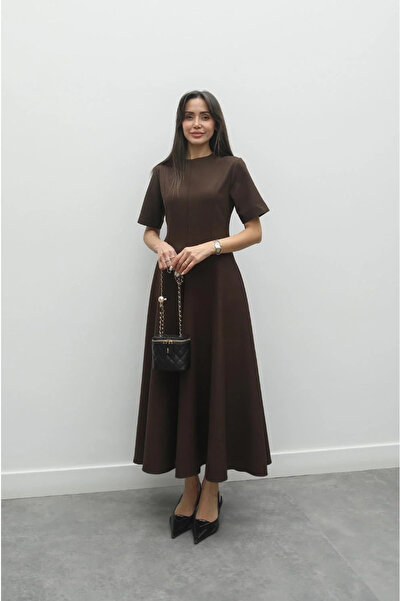 Lady Pixie Maxi Boy Volanlı Elbise