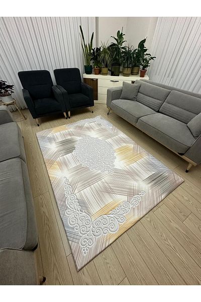 LİMAY Elastic Micro Fleece Carpet Cover - Thick Fabric - Extra Durable - Washable