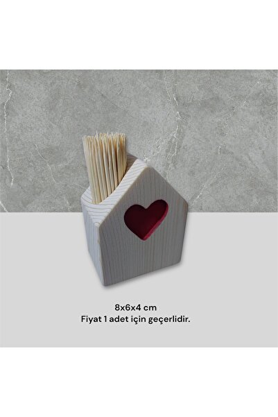 afralya home Mini Ahşap Kürdanlık, Sofra Dekorasyonu, Kafe, Otel ,yemek Masas...