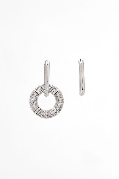 Bijuty Zircon Stone Silver Ring Crab Monoko