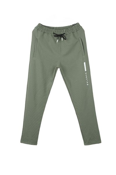 fh fashionhere Balance Printed Ottoman Fabric Unisex Jogger Sweatpants