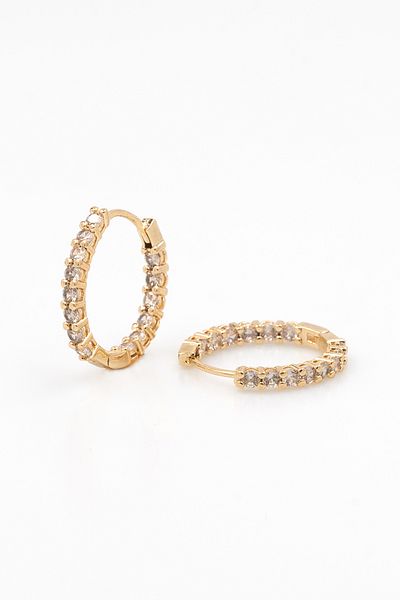 Bijuty Zircon Stone Gold Color Special Series Vip Earrings