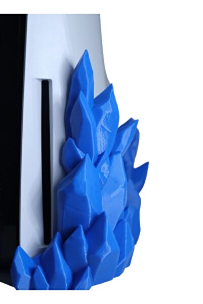 3D Brothers Base Vertical Stand for PS5 Consoles (Desk Edition)- Playstation 5 Base Accessories Crystal Design