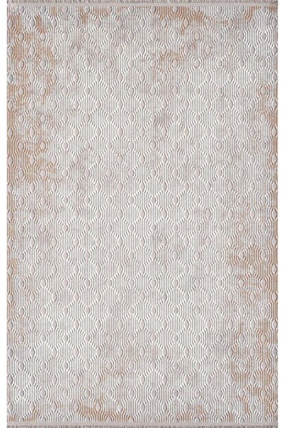 Artemis Halı Artex Gri Terra Modern Saçaklı Halı 02503c