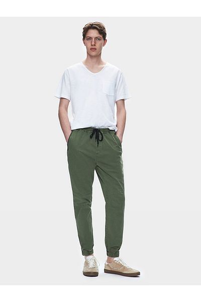 Ltb Πράσινο παντελόνι Jogger Waist Fit