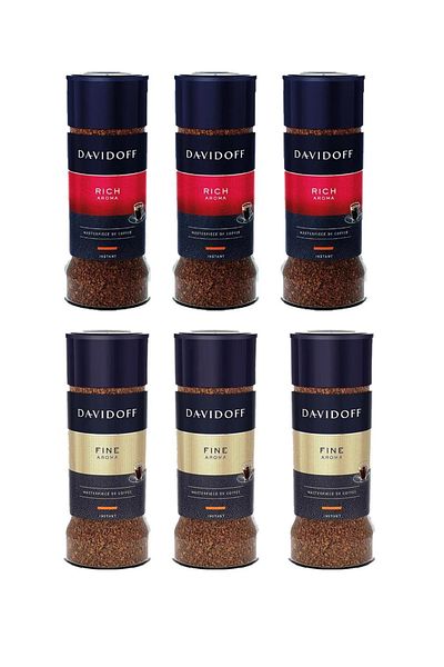 Davidoff Fine Aroma+Rich Aroma Granular Coffee 100 Gr