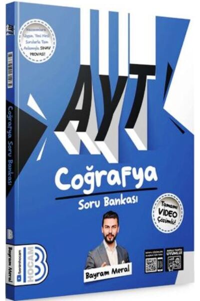 Benim Hocam Yayınları 2025 Ayt Coğrafya Tamamı Video Çözümlü Soru Bankası