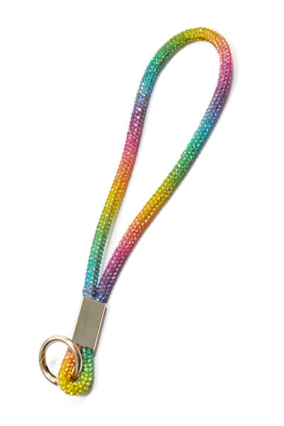 KARANER Luxury Stone Phone Wrist Strap Rainbow