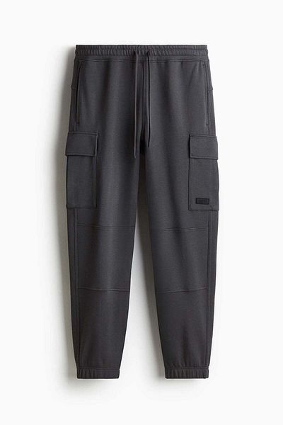 H&M DryMove™ Cotton cargo joggers