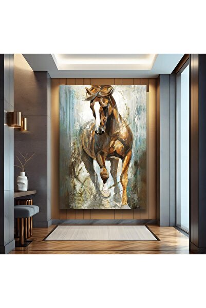 EMYA HOME Εκτύπωση σε καμβά Ευγενές Άλογο