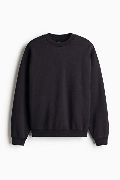 H&M سويت شيرت مغسول بقصّة واسعة