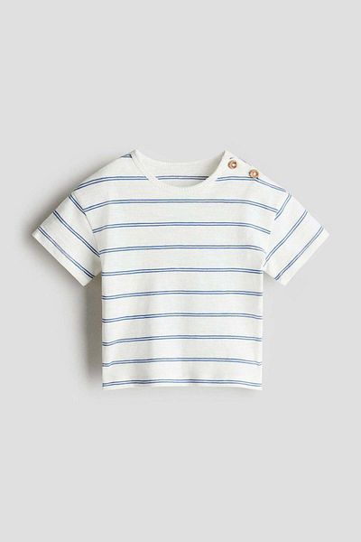 H&M Button-detail cotton top