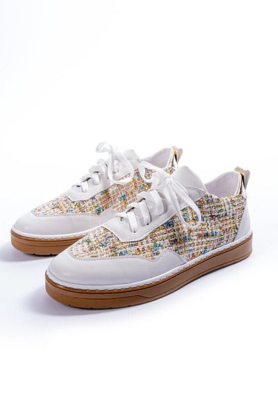 Melek Tuna Pantofi casual de damă cu model lateral, pantofi sport de damă, pantofi casual eleganti de damă