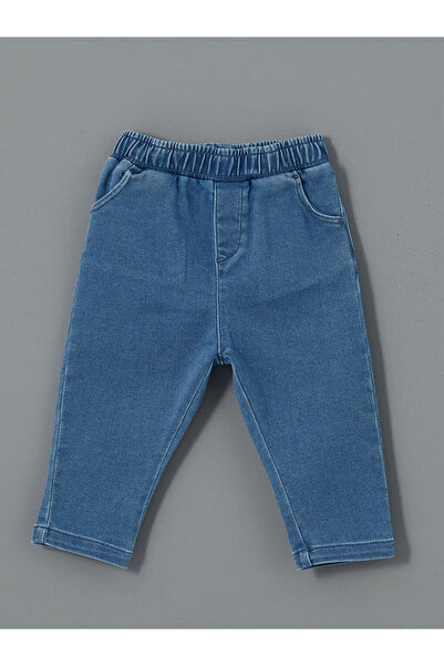 LC Waikiki Ecru Judge Collar Baby Boy Shirt and Trousers 2-Piece