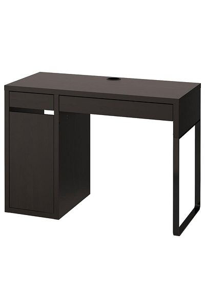 IKEA 105x50 cm desk, black-brown,