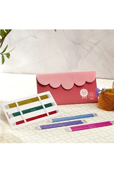 KnitPro Set șosete Zing 20 cm - 47402