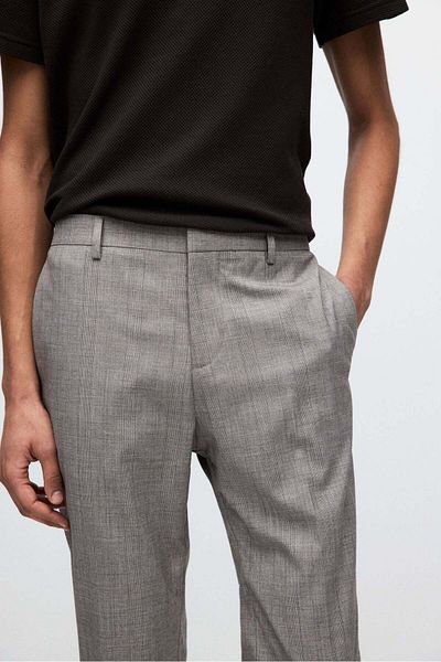 H&M Slim Fit Suit Trousers