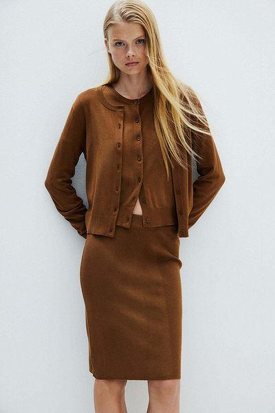 H&M Rib-knit skirt