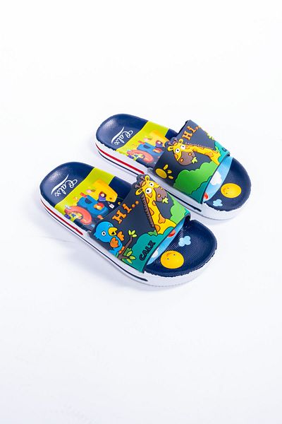DRY WOOD Children's Non-Slip Sole Colorful Slippers, Children's Pool Slippers, Children's Slippers, Baby Slippers