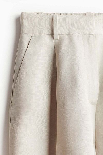 H&M Linen-blend shorts