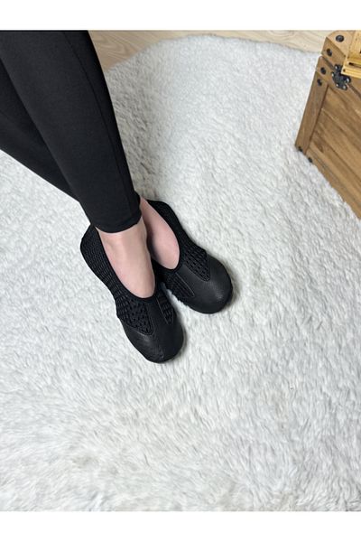 Patiköşe Unisex Sports Flats - Sea and Booties Design, Thick Sole and Breathable Bottom Upper