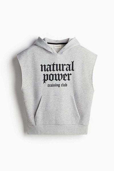 H&M Sleeveless sports hoodie