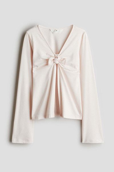 H&M Tie-detail cardigan