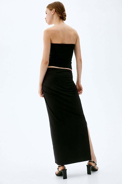 H&M Gathered Maxi Skirt