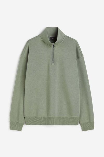 H&M Relaxed Fit Zip-top sweatshirt