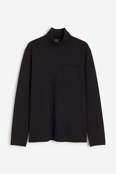 H&M Regular Fit Polo-neck top