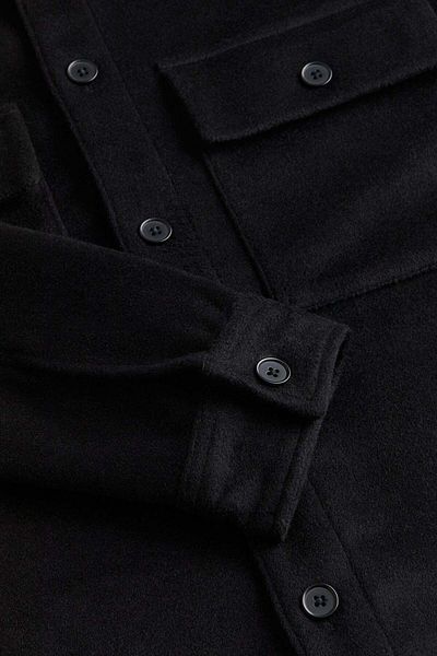 H&M Regular Fit Wool-blend overshirt