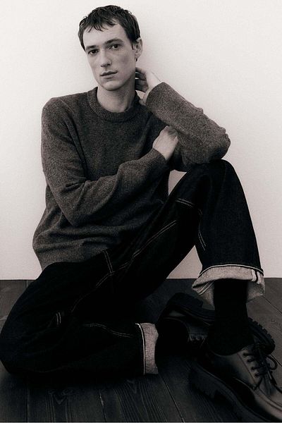 H&M Regular Fit Fine-knit jumper