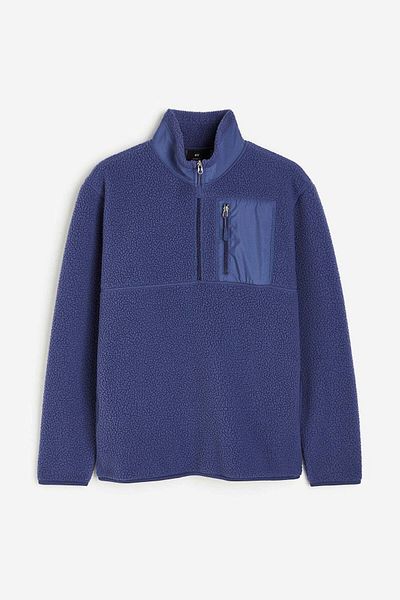 H&M Regular Fit THERMOLITE® faux shearling top