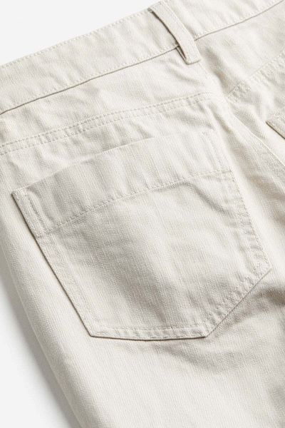 H&M Straight twill trousers