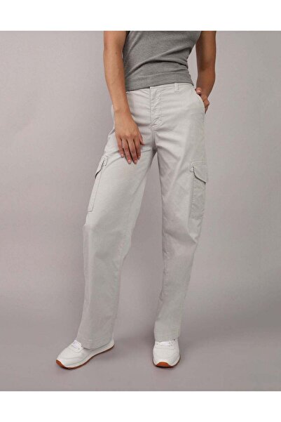 AMERICAN EAGLE بنطال AE Stretch عالي الخصر من Stovepipe