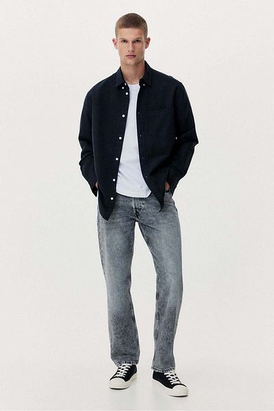 H&M Straight Relaxed Jeans