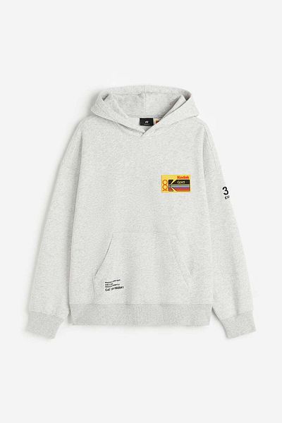H&M Oversized Fit Printed hoodie