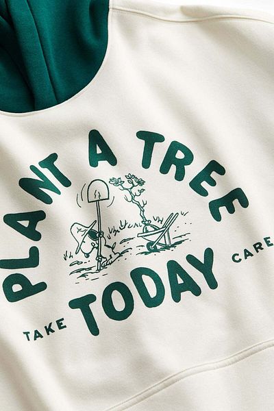 H&M Relaxed Fit Printed hoodie